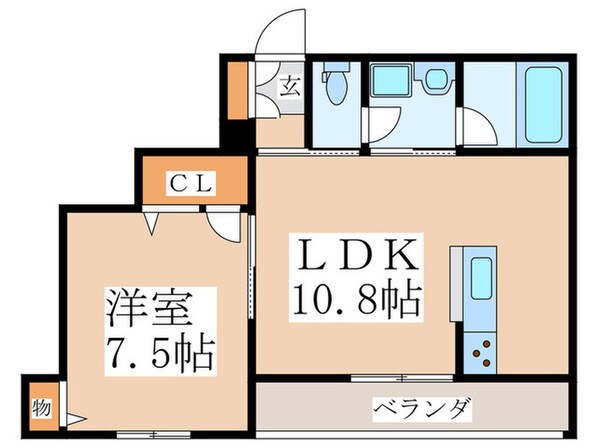 アンビシアの物件間取画像